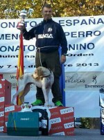 Alfonso del Sol queda tercer a la Final del 45è Campionat d’Espanya de Caça Menor amb Gos